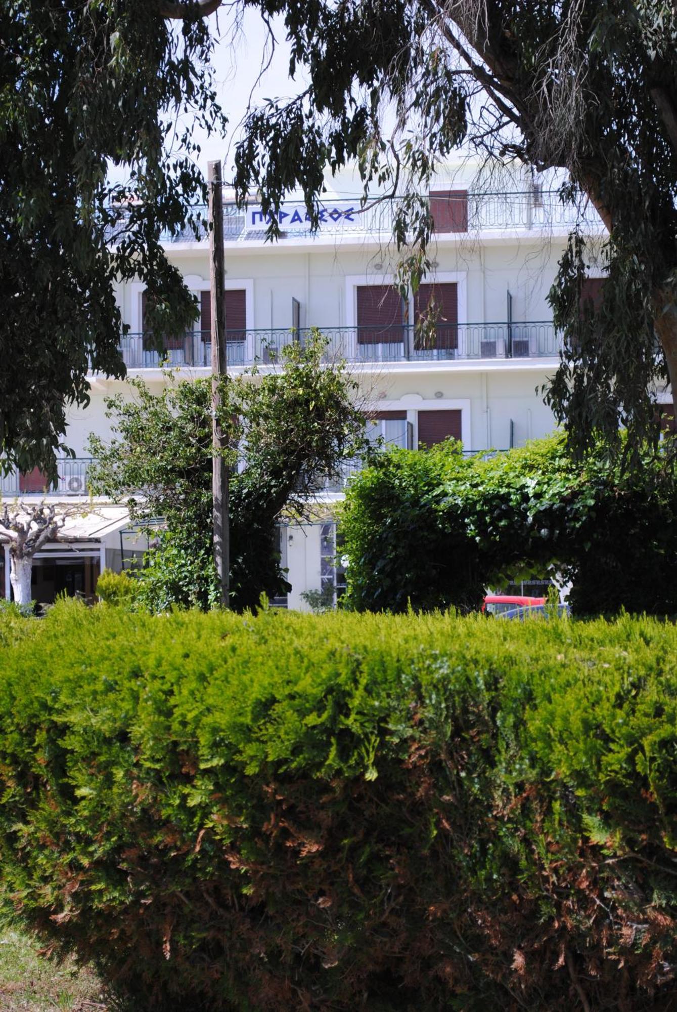 Hotel Pyrassos Néa Ankhíalos Exterior foto
